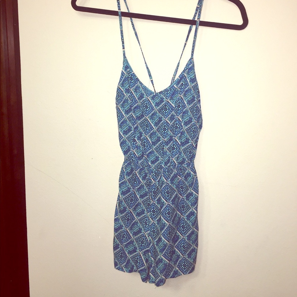 Sexy, strappy summer romper