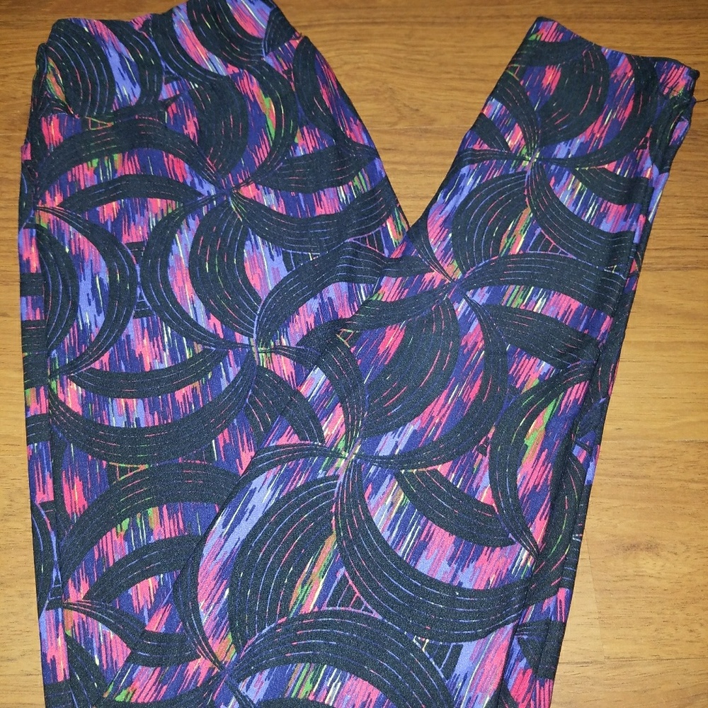 LLR OS leggings *NEW* neon circles