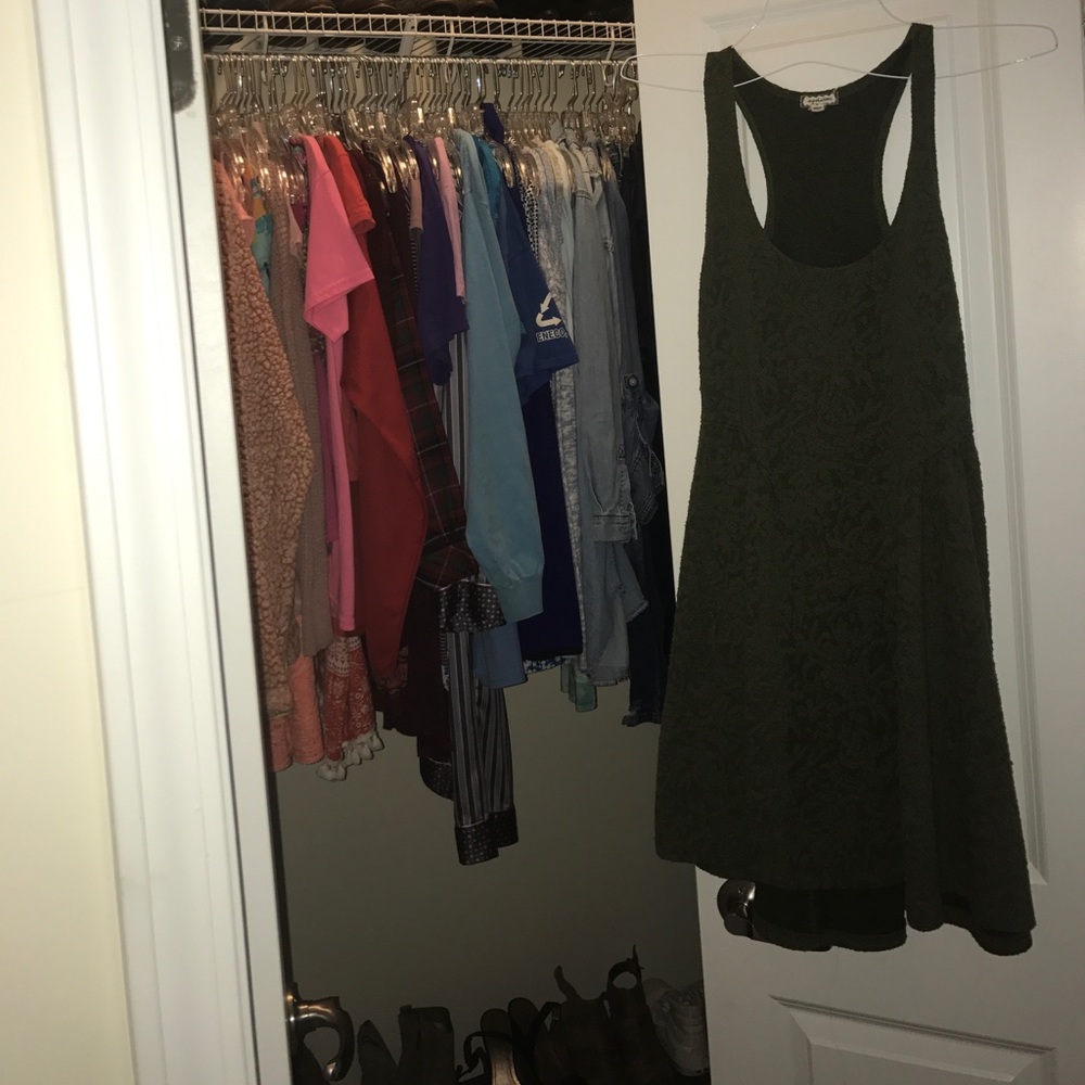olive summer dress