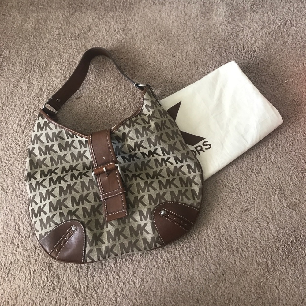 Michael Kors Monogram Hobo