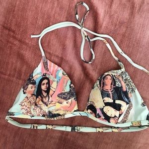 Unique Triangle Bikini Top from Italy
