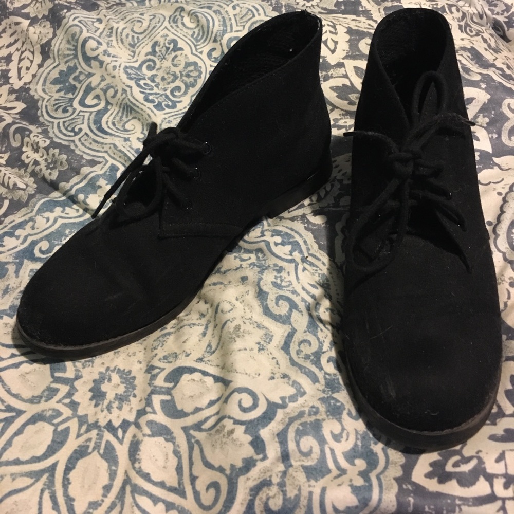 Black booties