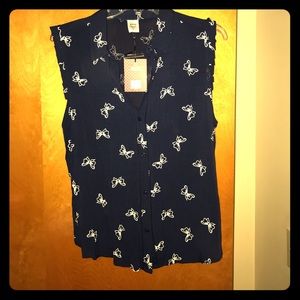 Minnie Mouse bow blouse