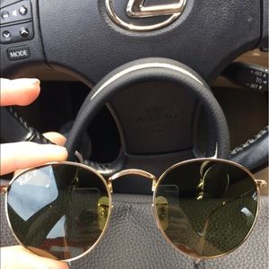 Round Metal polarized Raybans