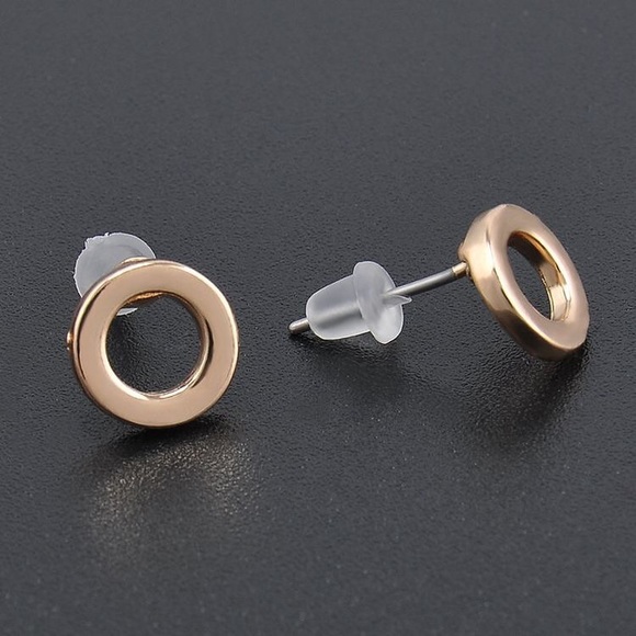 the open circle stud earring - Picture 2 of 4