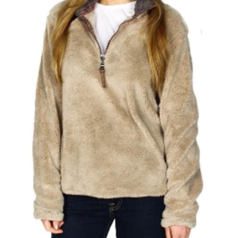 True Grit Sherpa pullover