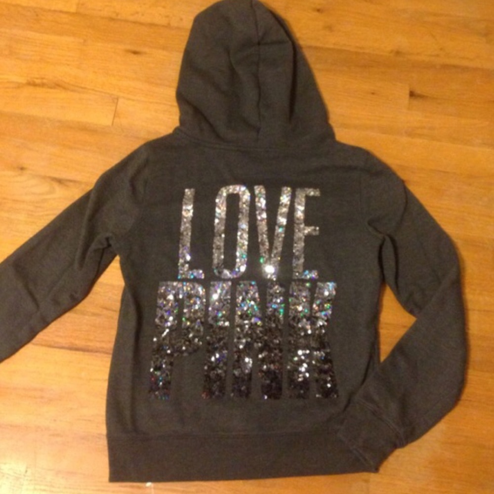 Victoria Secret bling zip up