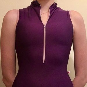 Custom zipper Umiko leotard