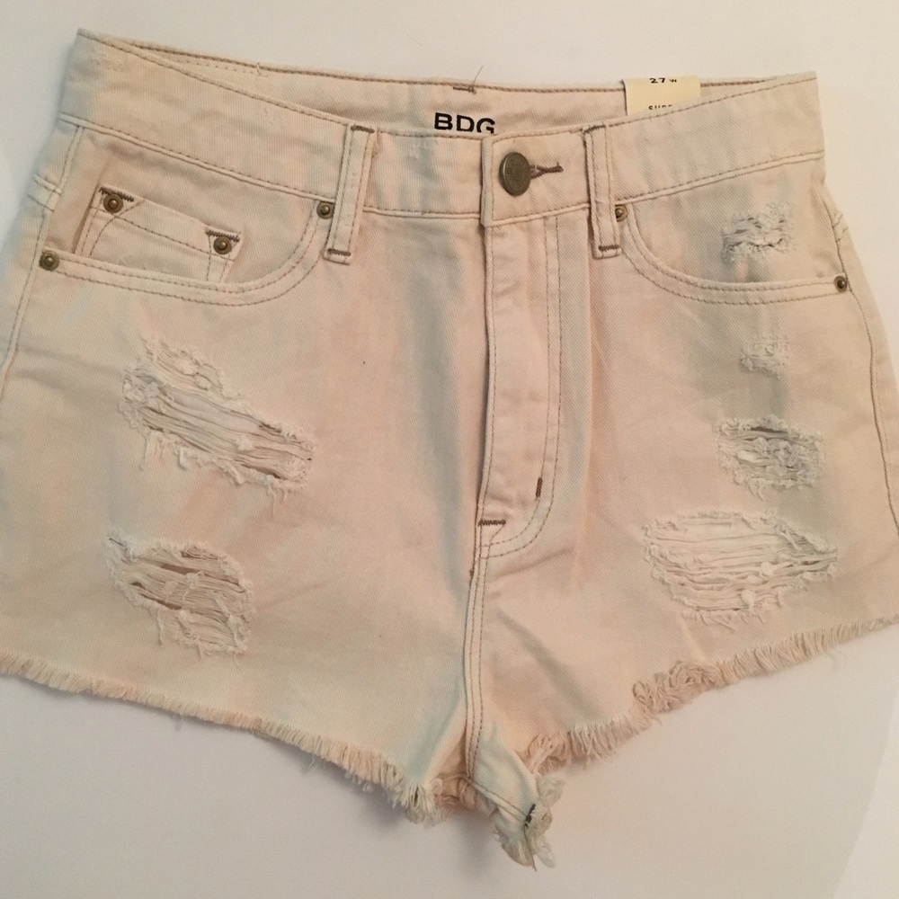 BDG High Rise Jean Shorts