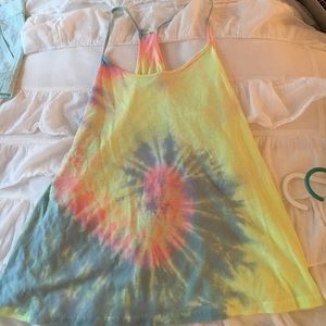 tye dye tank
