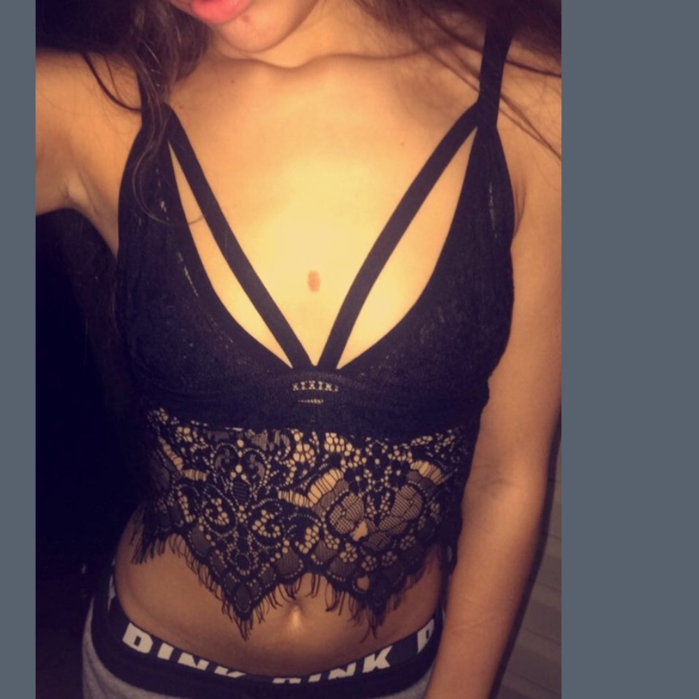 ✨HP Sexy Boho Sheer Lace Bralette - Picture 4 of 7