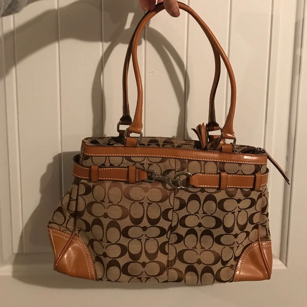 Tan Purse