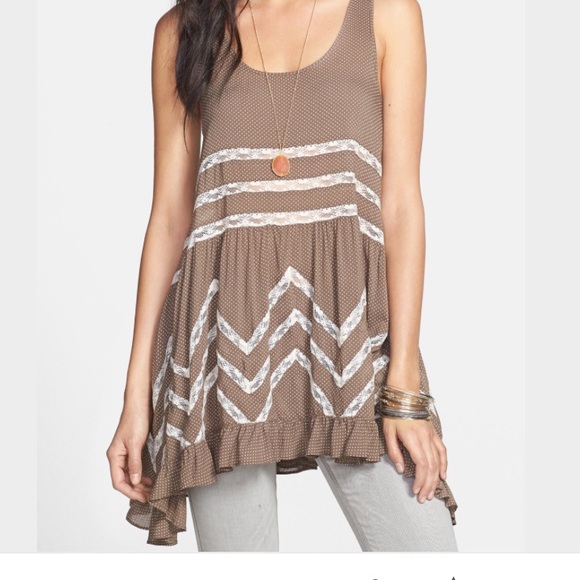 💘SOLD💘 FREE PEOPLE Trapeze Dress - Picture 5 of 6