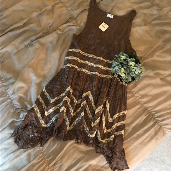 💘SOLD💘 FREE PEOPLE Trapeze Dress - Picture 6 of 6
