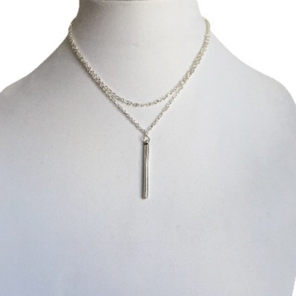 Bar Choker Necklace Silver and Gold Available! - Picture 2 of 3