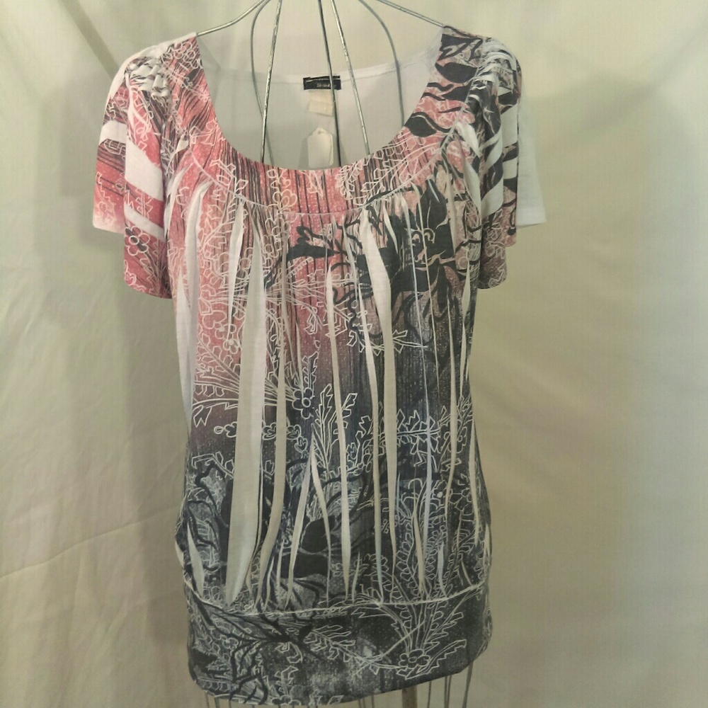 SirenLily plus size pleated blouse size 3X - Picture 1 of 7