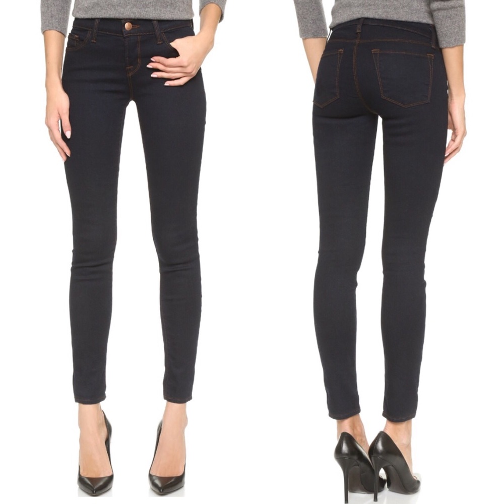 J Brand mid rise skinny jeans ink MADE IN USA