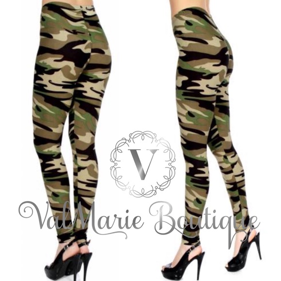CAMOUFLAGE LEGGINGS - Picture 2 of 2