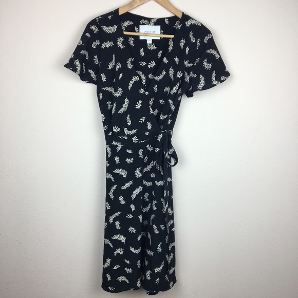 amour vert wrap dress