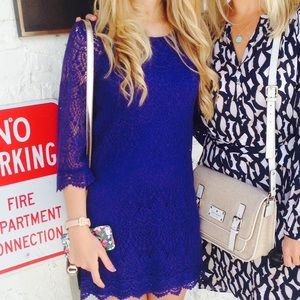 H&M Blue Lace Shift Dress 💙