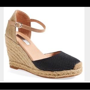 Halogen "Sandra" Espadrilles--Size 8