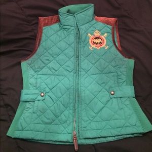POLO RALPH LAUREN SPORT GREEN VEST*SOLD SOLD*