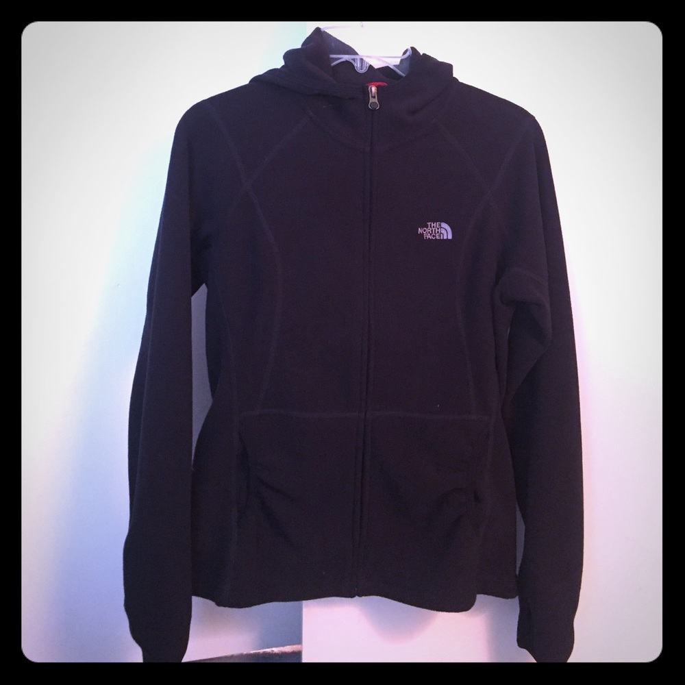 Black fleece zip up
