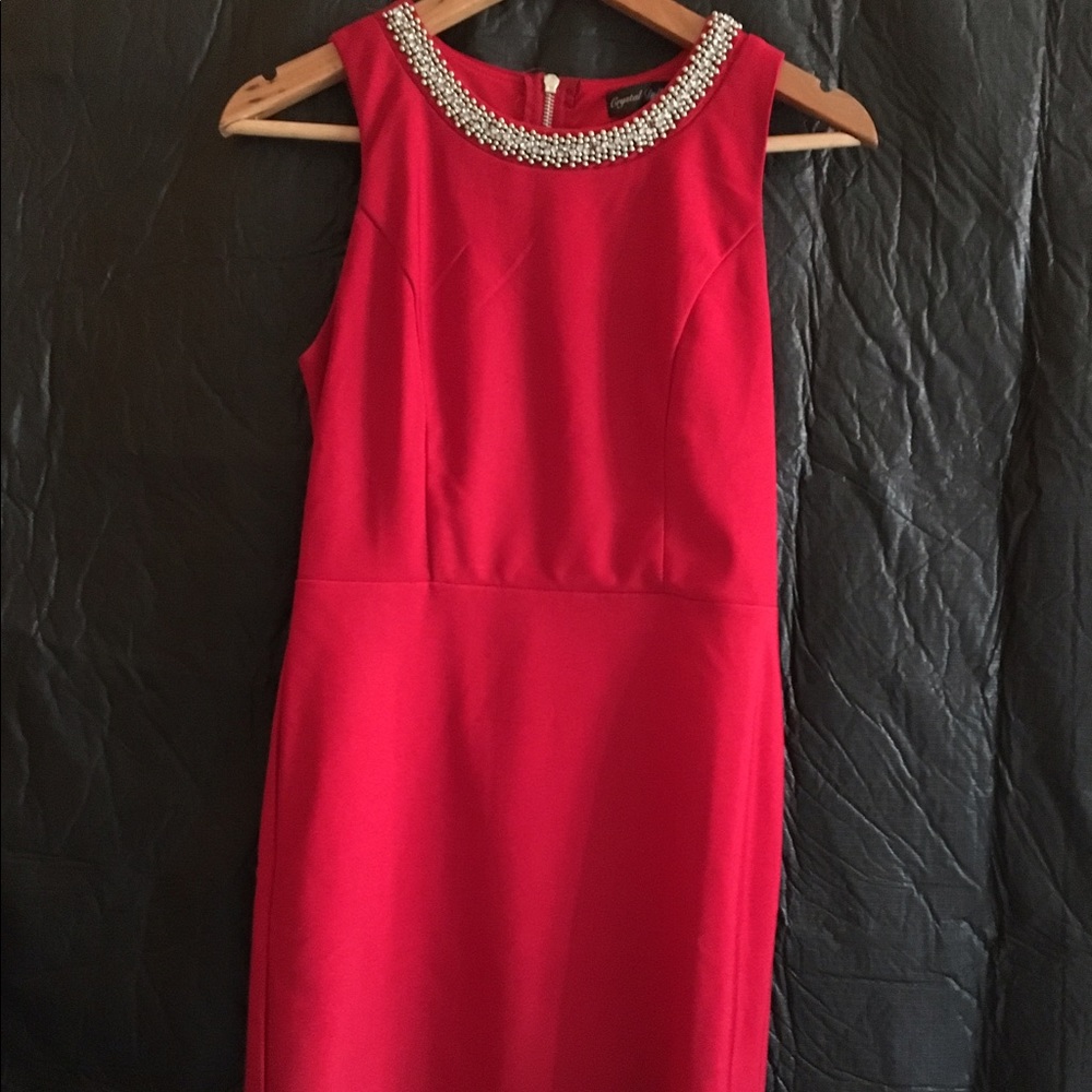 Red dress