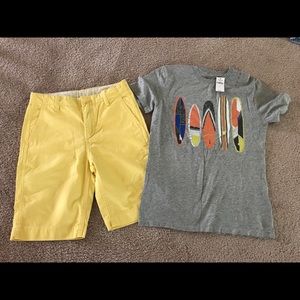 Boys never worn short set size 10 - Gap