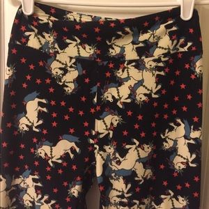 LuLaRoe OS Unicorn print leggings