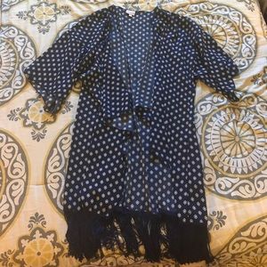 LuLaRoe Monroe Kimono | Size L