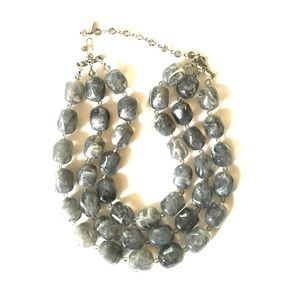 Beaded choker necklace