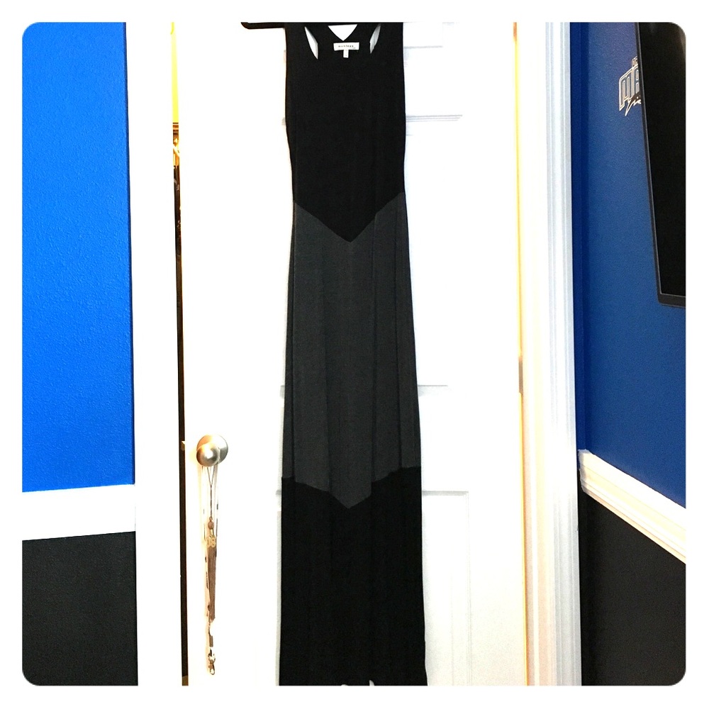 Color block Maxi dress