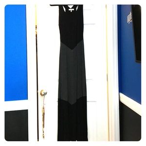 Color block Maxi dress