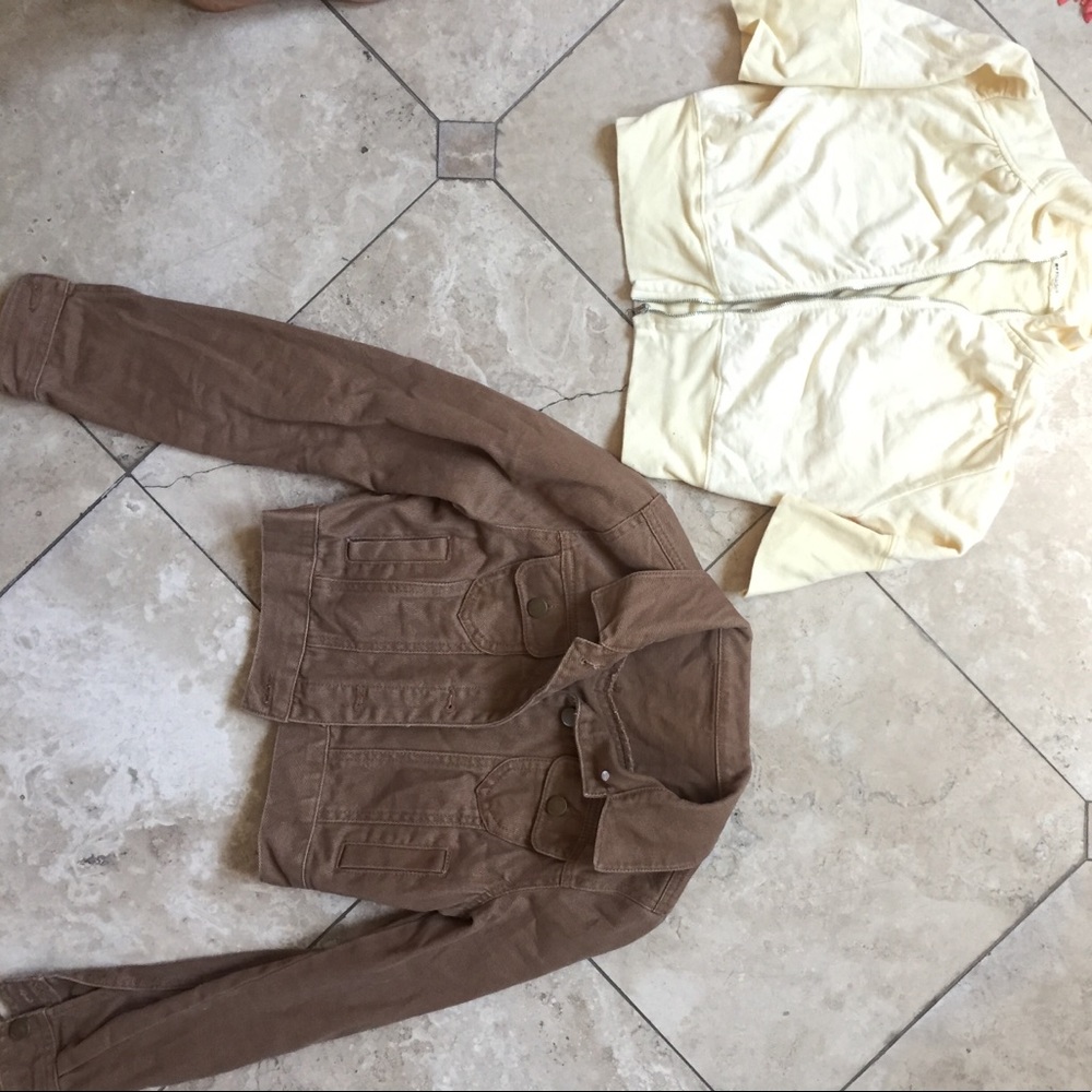 Crop top jackets!