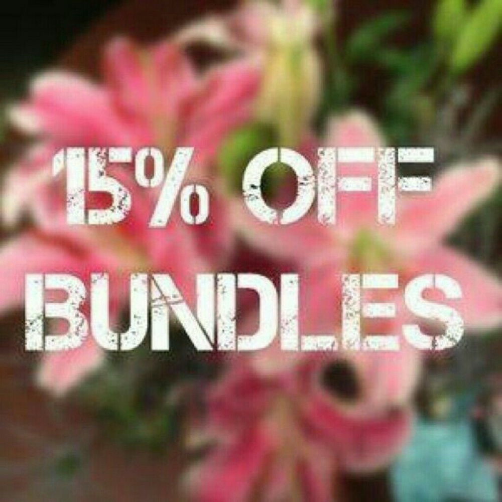 15% Off Bundles!