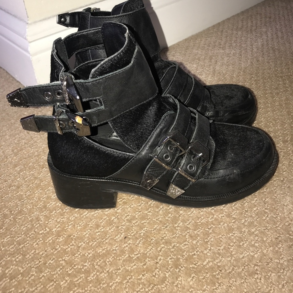 Cut out booties