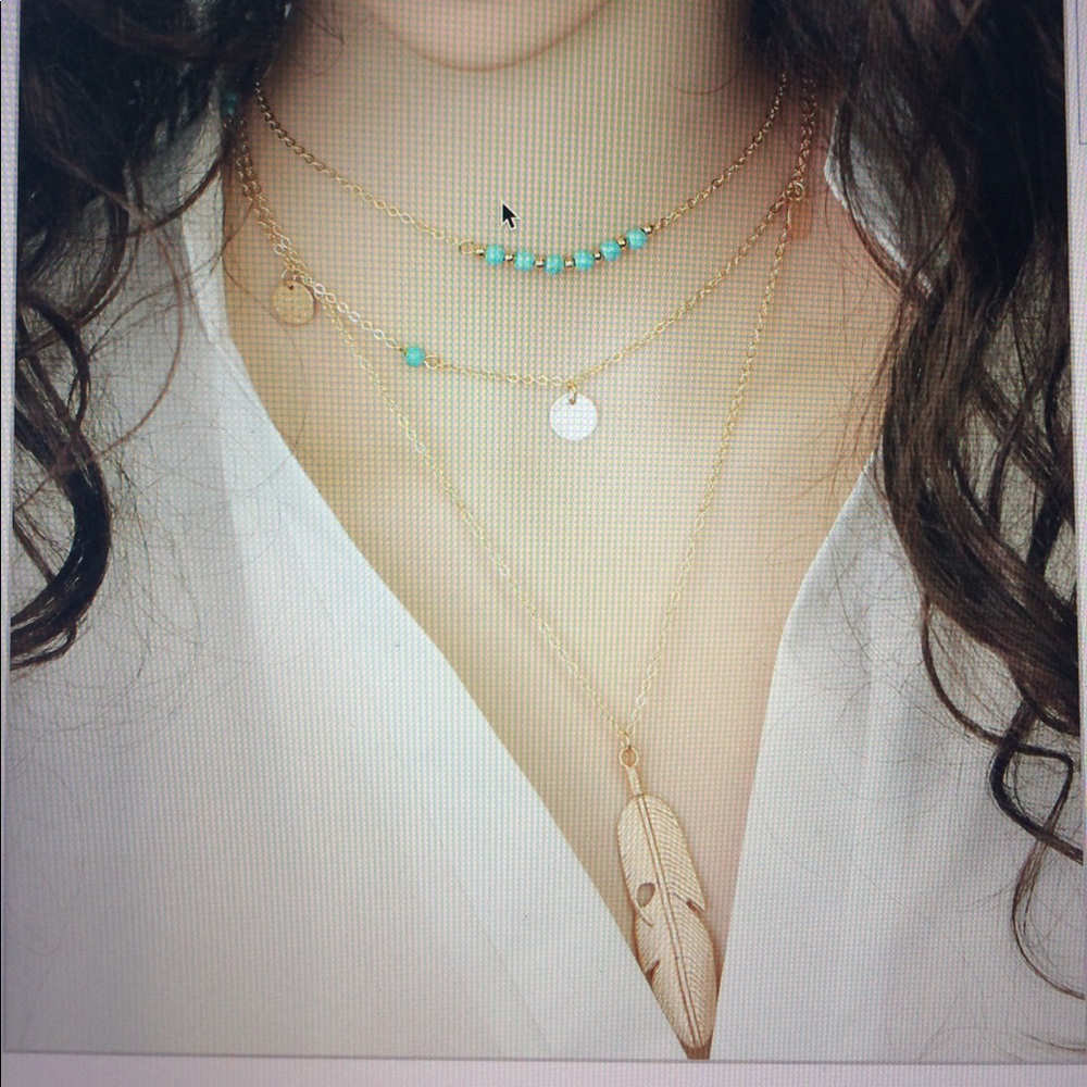 Bohemian choker multi layer
