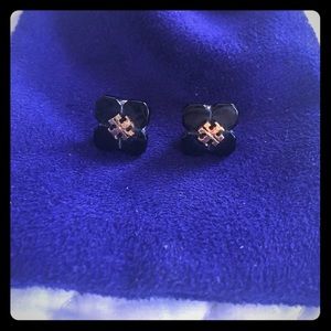 Tory Burch Black Babylon Stud earrings