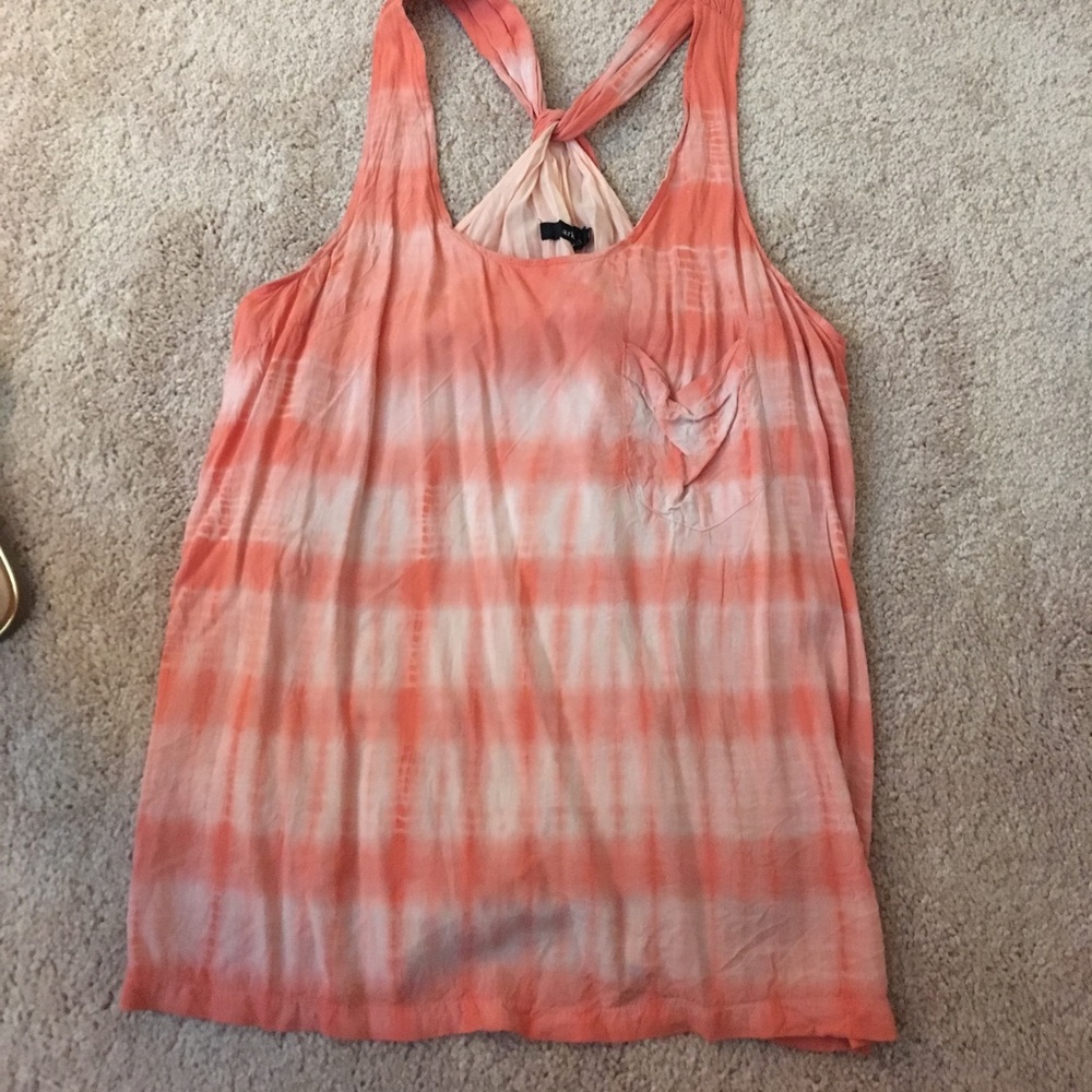 SOLD Tie dyed racerback top
