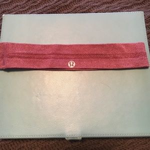 Pink/purple lulu headband