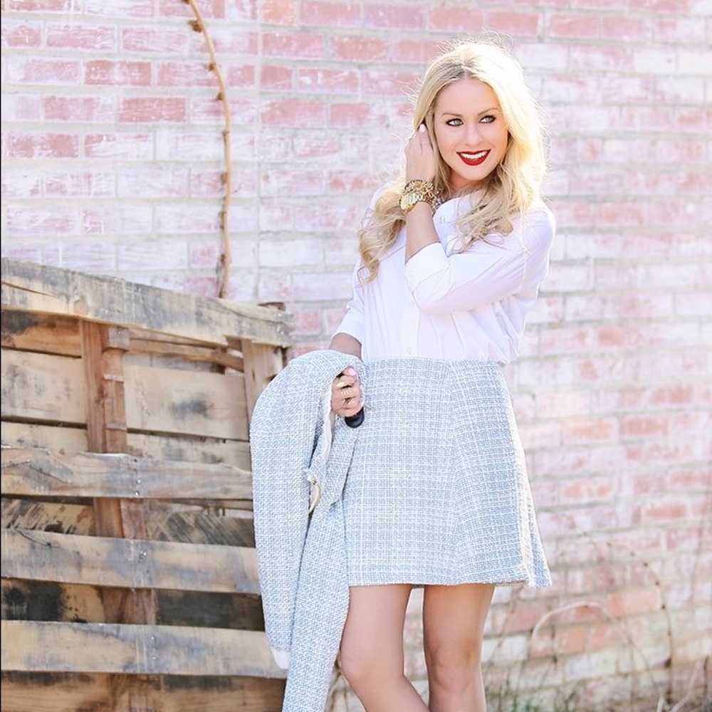 Lucy Paris ❄️ Knit Skirt Sz L