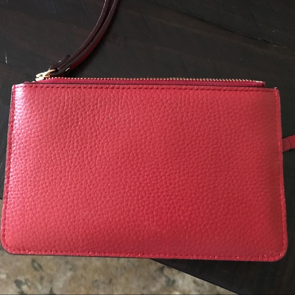 Kate Spade ♠️ red wristlet - Basically New! - Picture 4 of 5