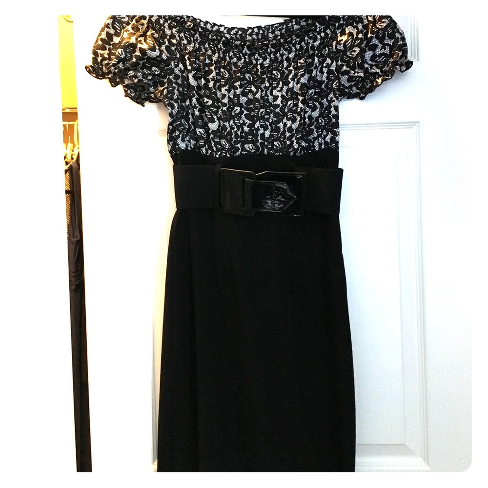 Off the shoulder dress