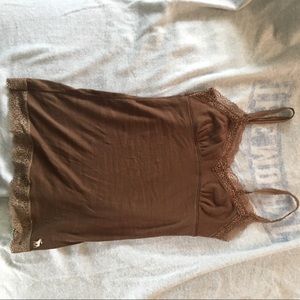 Abercrombie brown tank kids