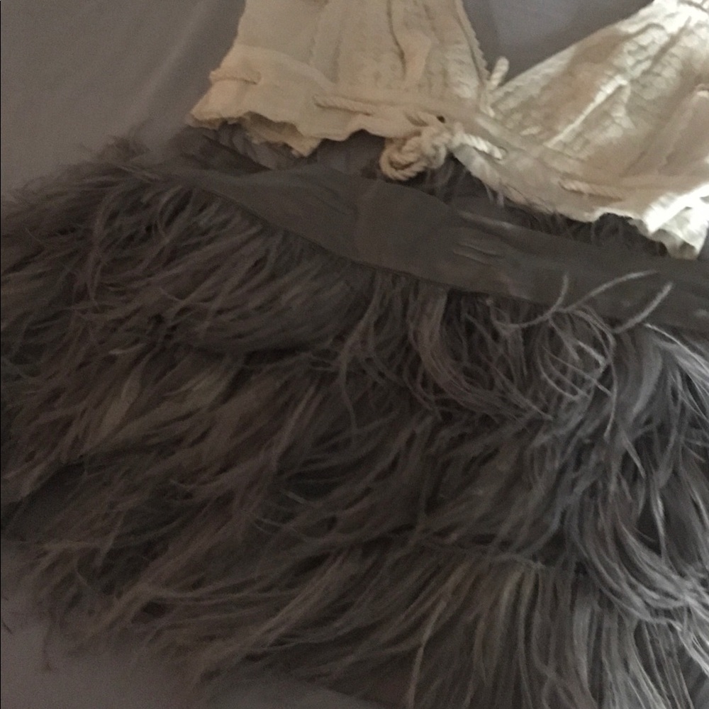 Flirty Feather Skirt!