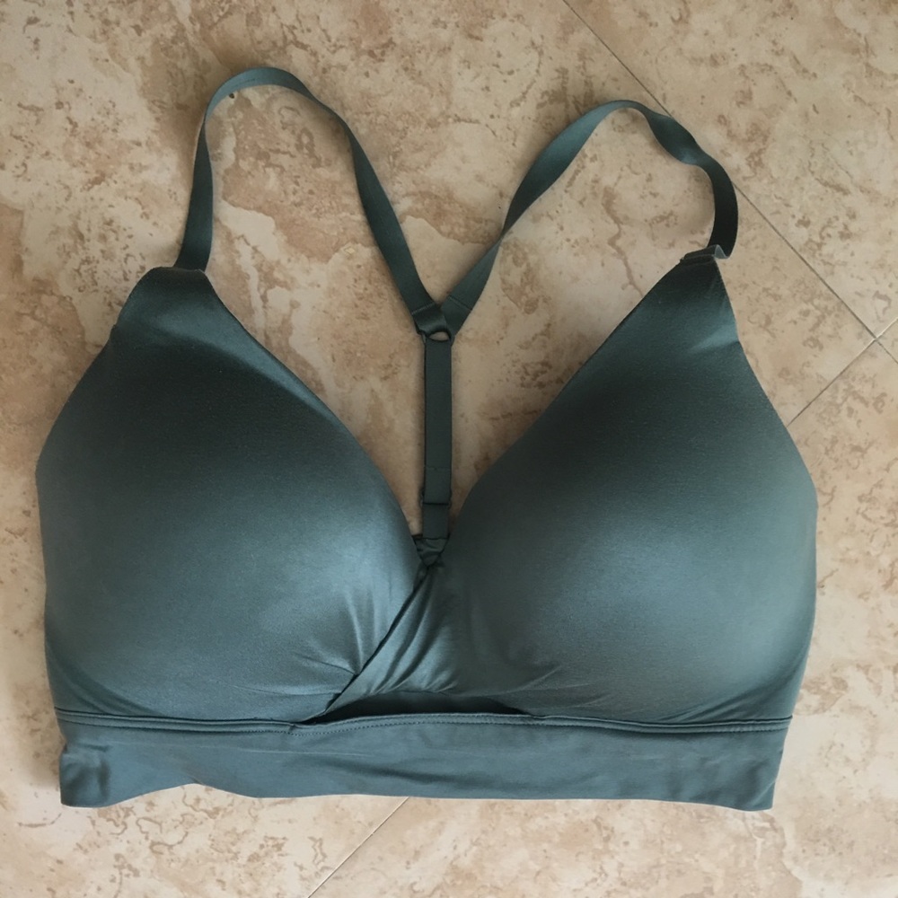 Wireless push up bra