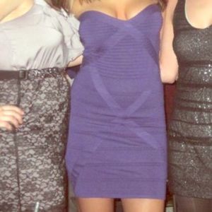 Purple Bebe dress