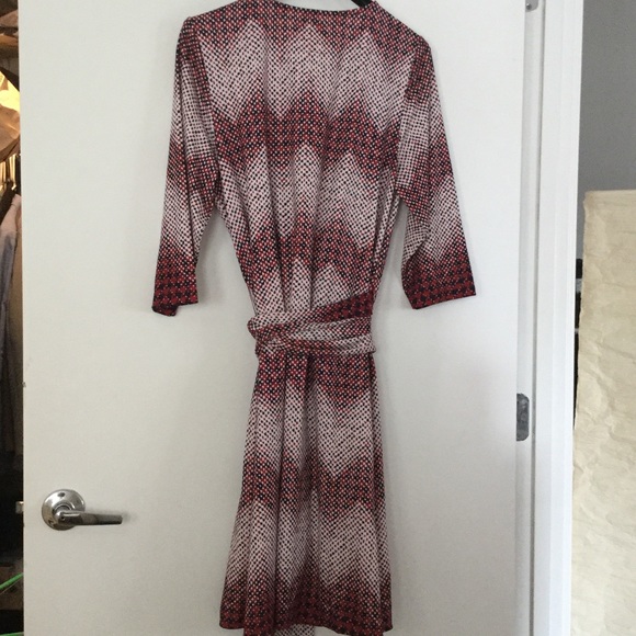 NWOT ModCloth Wraparound Dress sz 1x - Picture 2 of 3