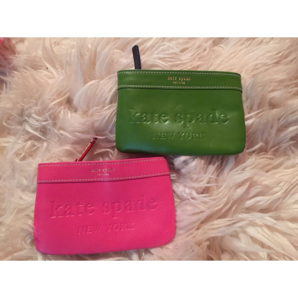 Kate Spade leather coin purse